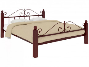 Кровать Диана Lux plus коричневая в Тобольске - tobolsk.mebel-tymen.ru | фото