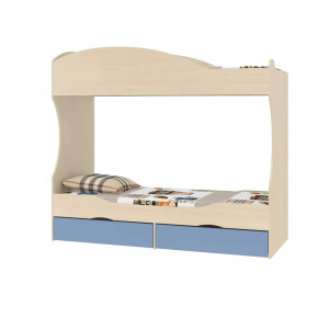 Кровать двухъярусная с лестницей Дельта-20 в Тобольске - tobolsk.mebel-tymen.ru | фото