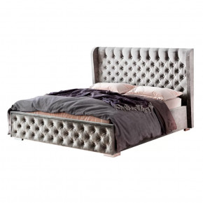 Кровать Франческа 1,6м под подъемный механизм Графит в Тобольске - tobolsk.mebel-tymen.ru | фото