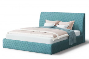 Кровать Хилтон, 2000*1200 мм, бирюзовый в Тобольске - tobolsk.mebel-tymen.ru | фото
