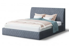 Кровать Хилтон, 2000*1800 мм, серый в Тобольске - tobolsk.mebel-tymen.ru | фото