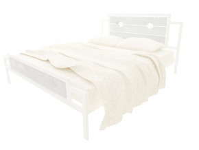 Кровать Инесса Plus белая в Тобольске - tobolsk.mebel-tymen.ru | фото