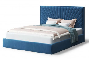 Кровать Леона, 2000*1600 мм, синий в Тобольске - tobolsk.mebel-tymen.ru | фото
