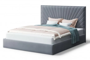 Кровать Леона, 2000*1800 мм, серый в Тобольске - tobolsk.mebel-tymen.ru | фото