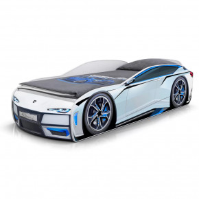 Кровать-машина Little Kiddy с объемным бампером в Тобольске - tobolsk.mebel-tymen.ru | фото