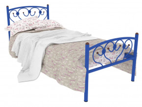 Кровать металлическая Ева Plus синяя в Тобольске - tobolsk.mebel-tymen.ru | фото
