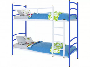 Кровать Милана duo синяя в Тобольске - tobolsk.mebel-tymen.ru | фото