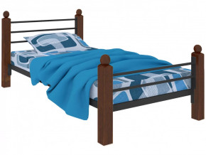 Кровать Милана мини Lux Plus чёрная в Тобольске - tobolsk.mebel-tymen.ru | фото