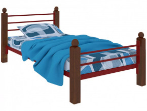 Кровать Милана мини Lux Plus красная в Тобольске - tobolsk.mebel-tymen.ru | фото