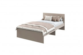 Кровать "МОНА" 2000*1200мм, (без матраса), ЛДСП кашемир (ламели) в Тобольске - tobolsk.mebel-tymen.ru | фото