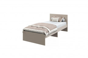 Кровать "МОНА" 2000* 900мм, (без матраса), ЛДСП кашемир (ламели) в Тобольске - tobolsk.mebel-tymen.ru | фото