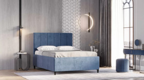 Кровать Оливия 1400 Синий в Тобольске - tobolsk.mebel-tymen.ru | фото