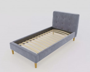 Кровать Пайли 900 Серый в Тобольске - tobolsk.mebel-tymen.ru | фото