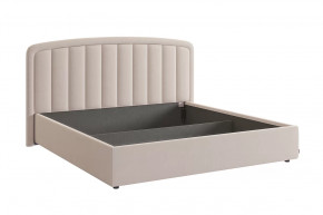 Кровать (каркас) Сиена 2 180х200 см крем (велюр) в Тобольске - tobolsk.mebel-tymen.ru | фото