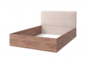 Кровать Тоскана, 1600*2000 мм, дуб табачный, ткань Модус 02 в Тобольске - tobolsk.mebel-tymen.ru | фото