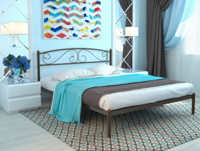 Кровать Вероника коричневая в Тобольске - tobolsk.mebel-tymen.ru | фото