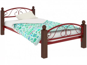 Кровать Вероника Мини Lux Plus красная в Тобольске - tobolsk.mebel-tymen.ru | фото