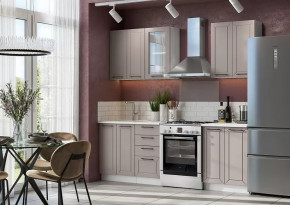 Кухня Кельн 1,6 м, белый/софт карамель в Тобольске - tobolsk.mebel-tymen.ru | фото
