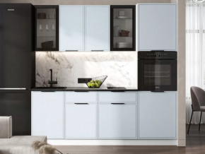 Кухня Николь 2,2м (Браш Блю) в Тобольске - tobolsk.mebel-tymen.ru | фото