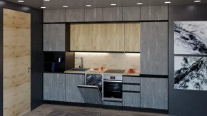 Кухонный гарнитур Адажио люкс 3000 мм в Тобольске - tobolsk.mebel-tymen.ru | фото