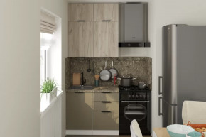 Кухонный гарнитур Альба мини 1000 мм в Тобольске - tobolsk.mebel-tymen.ru | фото