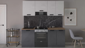 Кухонный гарнитур «Аляска» длиной 200 см в Тобольске - tobolsk.mebel-tymen.ru | фото