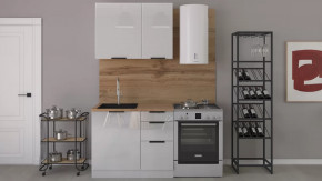 Кухонный гарнитур Аттика длиной 100 см в Тобольске - tobolsk.mebel-tymen.ru | фото