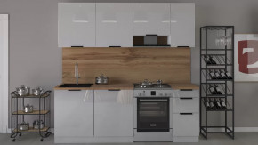 Кухонный гарнитур Аттика длиной 220 см в Тобольске - tobolsk.mebel-tymen.ru | фото