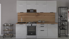 Кухонный гарнитур Аттика длиной 240 см в Тобольске - tobolsk.mebel-tymen.ru | фото