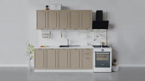 Кухонный гарнитур «Бьянка» длиной 200 см в Тобольске - tobolsk.mebel-tymen.ru | фото