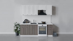 Кухонный гарнитур «Бьянка» длиной 220 см в Тобольске - tobolsk.mebel-tymen.ru | фото