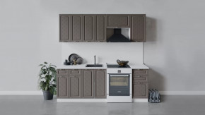 Кухонный гарнитур «Бьянка» длиной 220 см в Тобольске - tobolsk.mebel-tymen.ru | фото