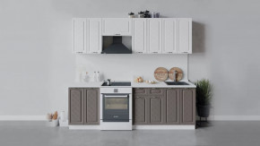 Кухонный гарнитур «Бьянка» длиной 240 см в Тобольске - tobolsk.mebel-tymen.ru | фото