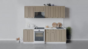 Кухонный гарнитур «Бьянка» длиной 240 см в Тобольске - tobolsk.mebel-tymen.ru | фото