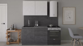 Кухонный гарнитур «Бронкс» длиной 120 см в Тобольске - tobolsk.mebel-tymen.ru | фото