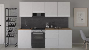 Кухонный гарнитур «Бронкс» длиной 240 см в Тобольске - tobolsk.mebel-tymen.ru | фото