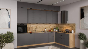 Кухонный гарнитур «Гренада» №20 Дуб Крафт золотой, Холст Вулкан в Тобольске - tobolsk.mebel-tymen.ru | фото