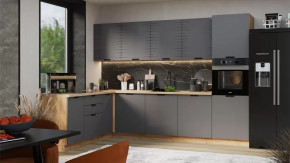 Кухонный гарнитур «Гренада» №4 Дуб Крафт золотой, Холст Вулкан в Тобольске - tobolsk.mebel-tymen.ru | фото