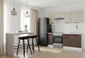 Кухонный гарнитур Латте-2000 столешница 38 мм в Тобольске - tobolsk.mebel-tymen.ru | фото