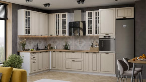 Кухонный гарнитур «Лина» №5 Белый, Крем в Тобольске - tobolsk.mebel-tymen.ru | фото