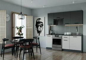 Кухонный гарнитур Лофт-2000 столешница 26 мм в Тобольске - tobolsk.mebel-tymen.ru | фото