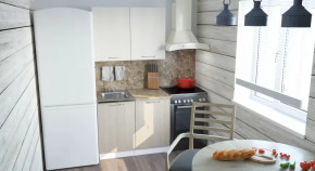 Кухонный гарнитур Ольга мини 1 1000 мм в Тобольске - tobolsk.mebel-tymen.ru | фото