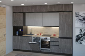 Кухонный гарнитур Симфония люкс 3000 мм в Тобольске - tobolsk.mebel-tymen.ru | фото