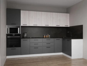 Кухонный гарнитур угловой Санторини-3200х1400 МДФ столешница 38 мм в Тобольске - tobolsk.mebel-tymen.ru | фото