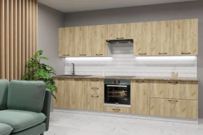 Кухонный гарнитур Янтарь 3000 мм в Тобольске - tobolsk.mebel-tymen.ru | фото