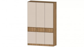 Ленора Шкаф 3х ств. Дуб вотан/Кашемир в Тобольске - tobolsk.mebel-tymen.ru | фото