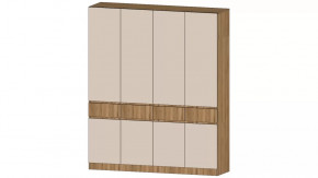 Ленора Шкаф 4х ств. Дуб вотан/Кашемир в Тобольске - tobolsk.mebel-tymen.ru | фото