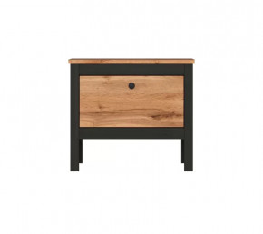 LOFT тумба KOM1K/55 (Дуб вотан/Черный) в Тобольске - tobolsk.mebel-tymen.ru | фото