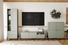 Модульная гостиная Нуар в Тобольске - tobolsk.mebel-tymen.ru | фото