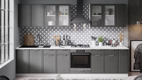 Модульная кухня «Белладжио» Белый, Софт графит в Тобольске - tobolsk.mebel-tymen.ru | фото